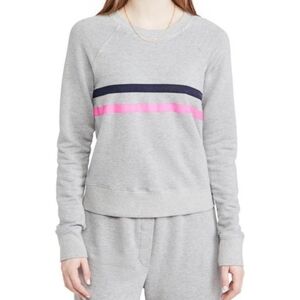 Sundry Striped Crewneck Sweatshirt
